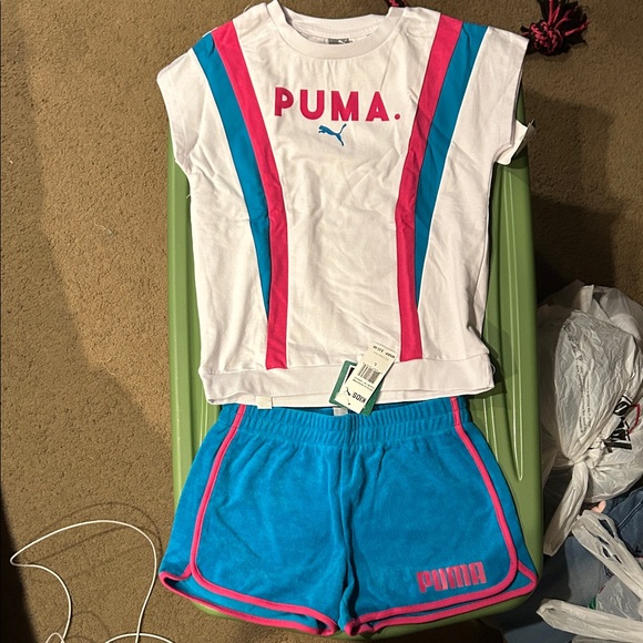 Puma Gap DKNY shorts and shirt sets bundle lot - Picture 2 of 8